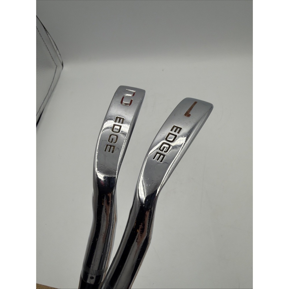 Ben Hogan Edge Forged 1 & 2 Iron Set Apex 4 Stiff Flex Steel Shaft RH 40.5"